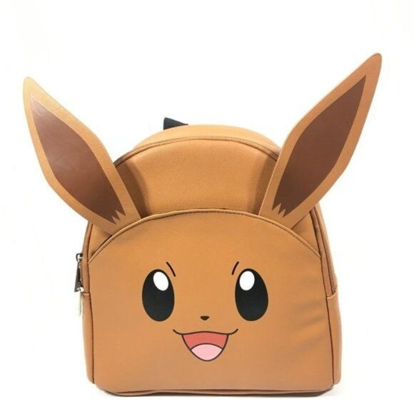 Pokemon Eevee Mini Backpack Brown - Picture 2 of 11